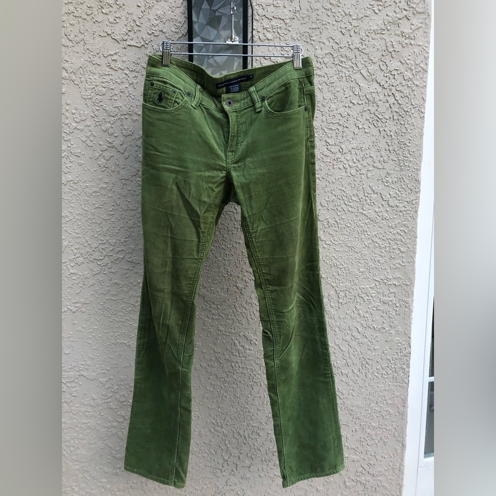 Ralph Lauren Olive Flare Pants